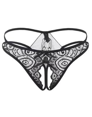 Эротические трусики-стринг с доступом