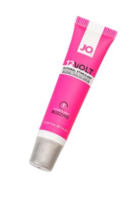 Гель для стимуляции клитора (мощного действия) JO 12VOLT с эффектом вибрации, 10 мл