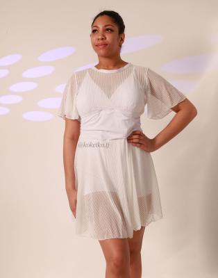 Купальник платье (низ шорты)