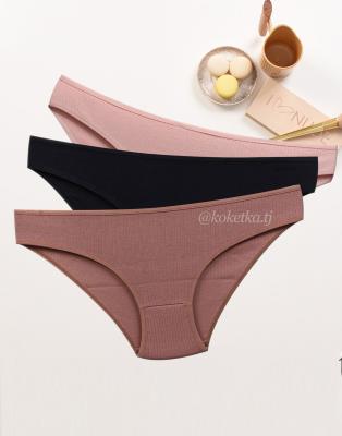 Набор хлопковых трусиков — слип (3 шт) (S/M, L/XL)