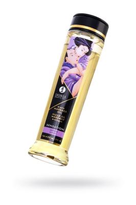 Масло для массажа Shunga Sensation, натуральное, возбуждающее, лаванда, 240 мл