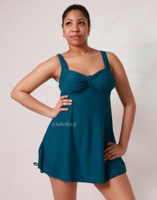 Купальник платье (низ шорты)