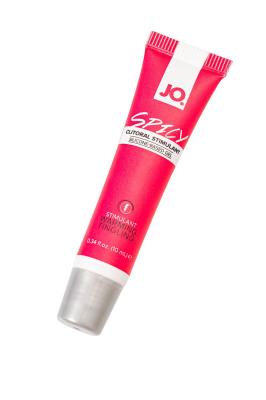 Возбуждающий гель для клитора JO SPICY, на силиконовой основе, 10 мл