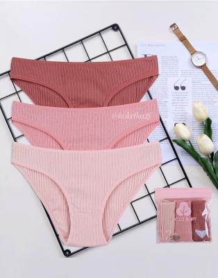 Набор хлопковых трусиков — слип (3 шт) (S/M, L/XL)