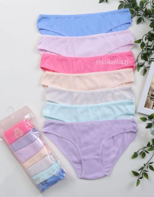 Набор хлопковых трусиков — слип (7 шт)