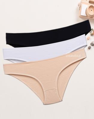 Набор хлопковых трусиков — слип (3 шт) (S/M, L/XL)