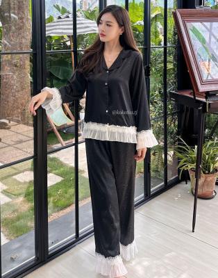 Домашний комплект с рубашкой и штанами