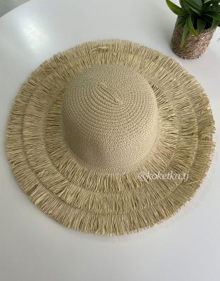 Шляпа соломенная