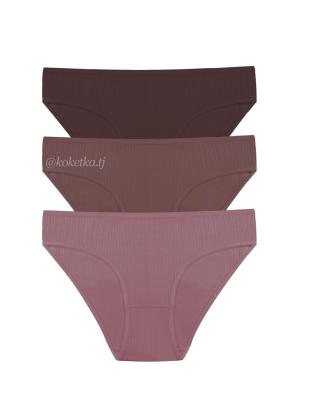 Набор хлопковых трусиков — слип (3 шт) (S/M, L/XL)