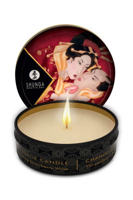 Массажное аромамасло Shunga Romance, клубника, 30 мл