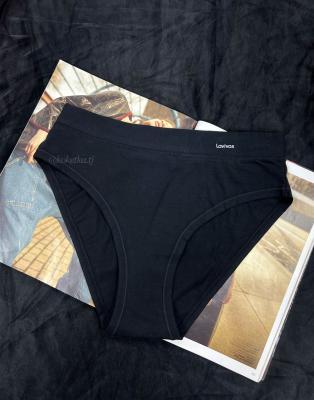 Хлопковые трусики на высокой посадке