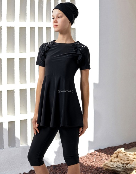 Подростковый купальник с лосинами