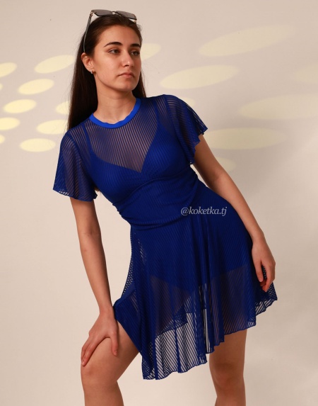 Купальник платье (низ шорты)