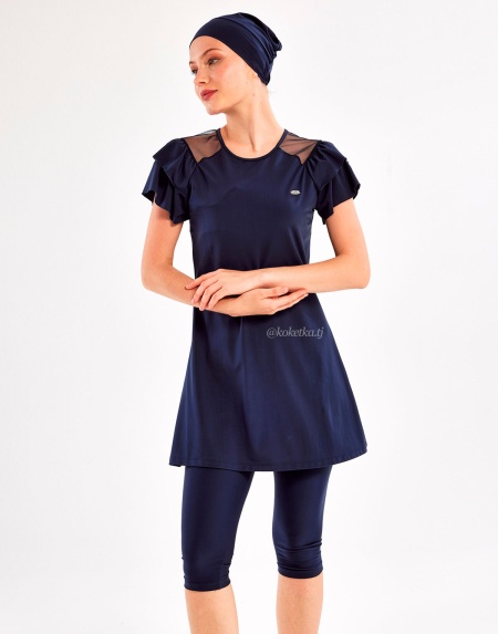 Модный купальник с лосинами