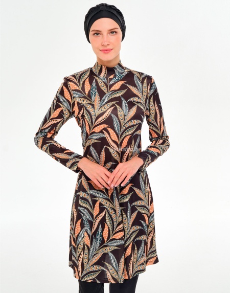 Модный купальник с лосинами   