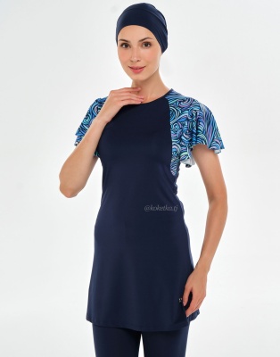 Модный купальник с лосинами   