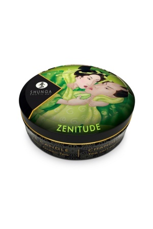 Массажное аромамасло Shunga Zenitude, зеленый чай, 30 мл