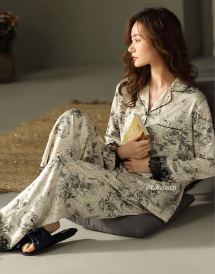 Домашний комплект с рубашкой и штанами