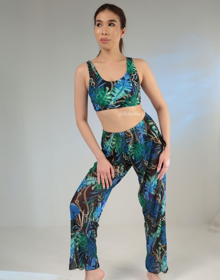 Раздельный купальник 6в1 для умного загара с spf защитой