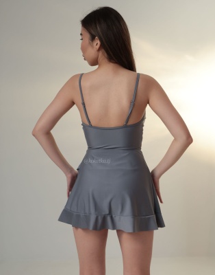 Купальник платье (низ шорты)