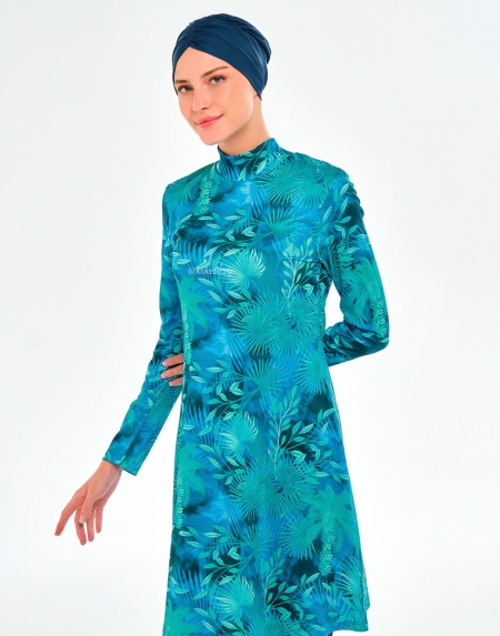 Модный купальник с лосинами   