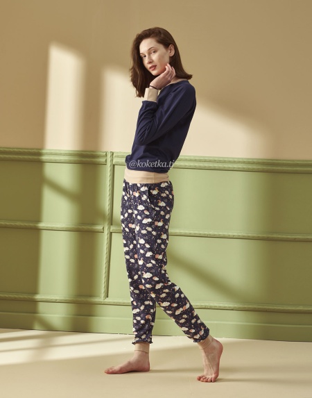 Хлопковый домашний комплект для сна и отдыха