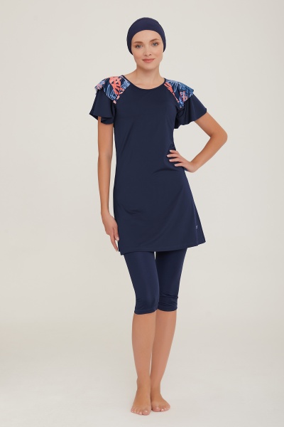 Модный купальник с лосинами   