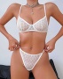 Бюстгальтер с трусиками и поясом