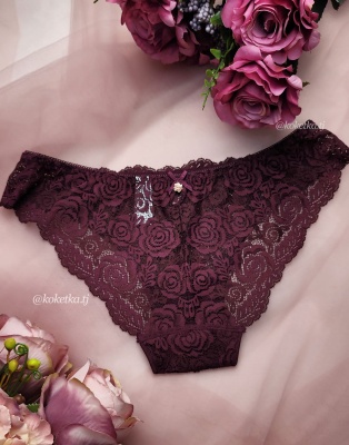 Кружевные трусики слипы