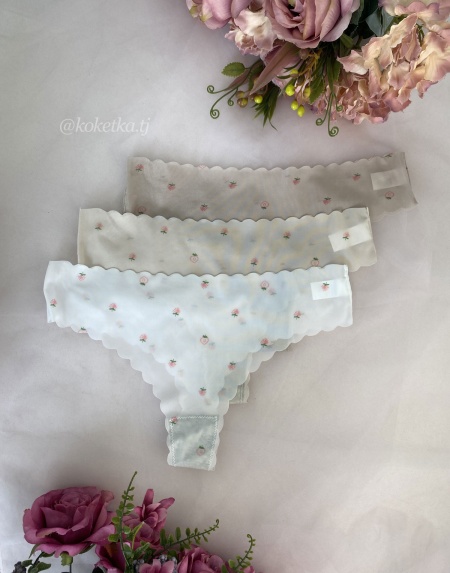 Бесшовные трусики стринг