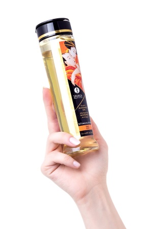 Масло для массажа Shunga Coconut Thrills, с ароматом персика, возбуждающее, 240 мл