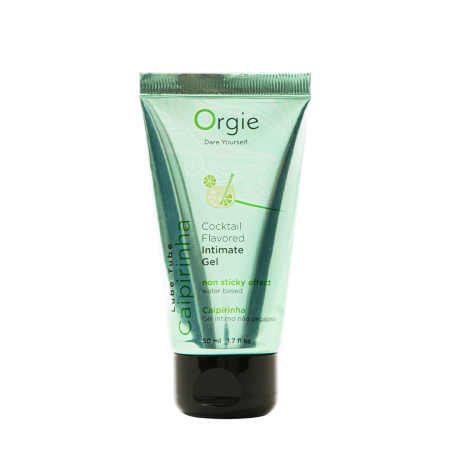 Съедобный интимный гель Orgie Lube Tube Cocktail Caipirinha, 50 мл