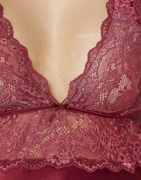 Привлекательная атласная сорочка  от Pierre Cardin