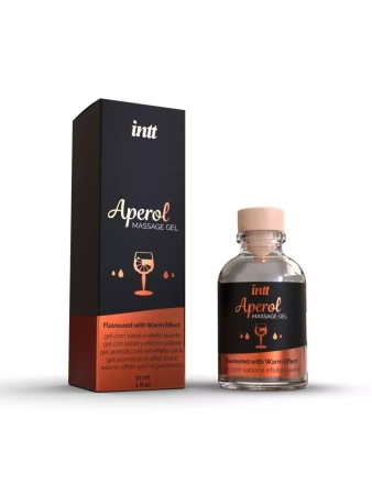 Съедобный гель для интимного массажа, апероль, Aperol, 30 мл
