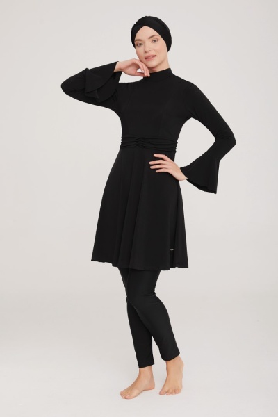 Модный купальник с лосинами   