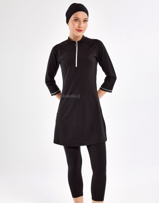 Модный купальник с короткими лосинами