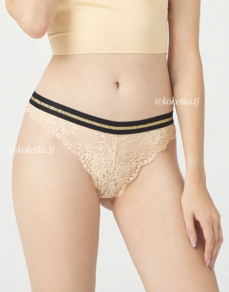 Кружевные трусики бразилиана