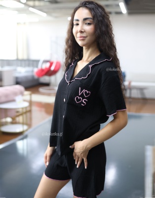 Рубашка и шорты из муслина