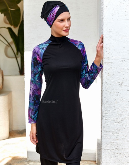 Стильный купальник c лосинами