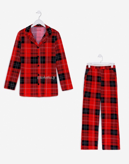 Рубашка и штаны в клетку