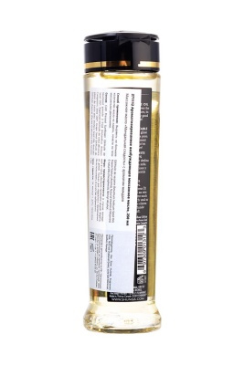 Съедобное масло для массажа Shunga Organica Almond Sweetness, натуральное, возбуждающее, миндаль, 240 мл