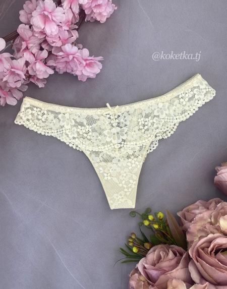 Ажурные трусики-бразилиана