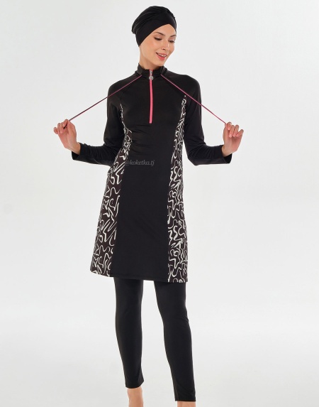 Модный купальник с лосинами   