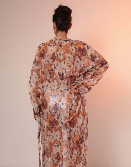 Прозрачная пляжная накидка