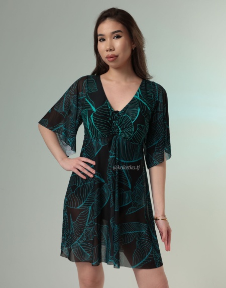 Купальник платье (низ трусики)