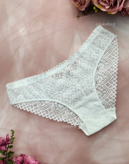 Кружевные трусики слипы