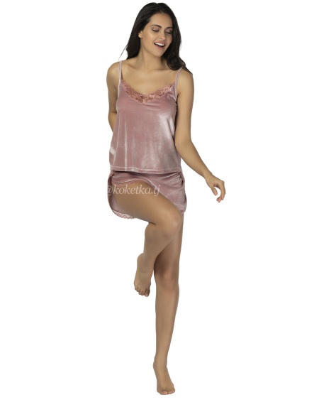 Велюровый домашний комплект