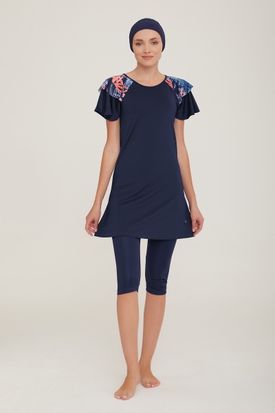 Модный купальник с лосинами   