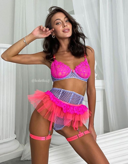 Комплект белья с поясом