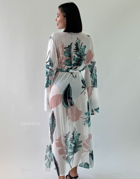 Нежный прозрачный халат